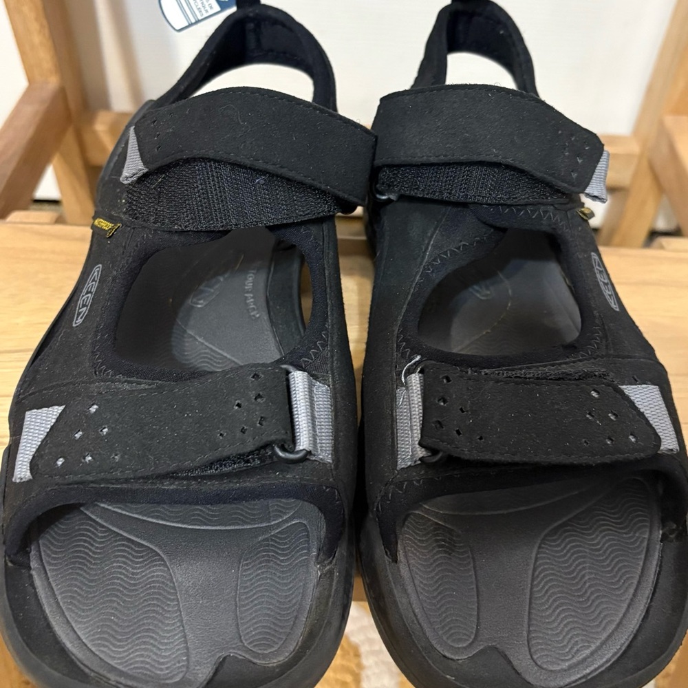Keen Black and Gray Men's Sandals